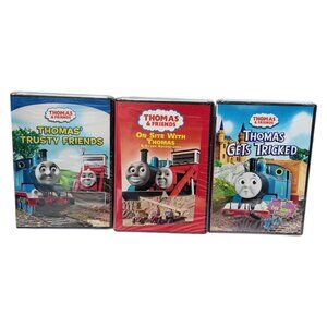 Thomas The Tank Engine Lot 3 DVD Trusty Friends On Site Gets Tricked New